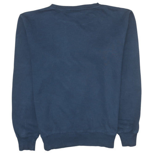 Ellesse Women's Navy Blue Crew Neck Pullover Sweatshirt UK 10