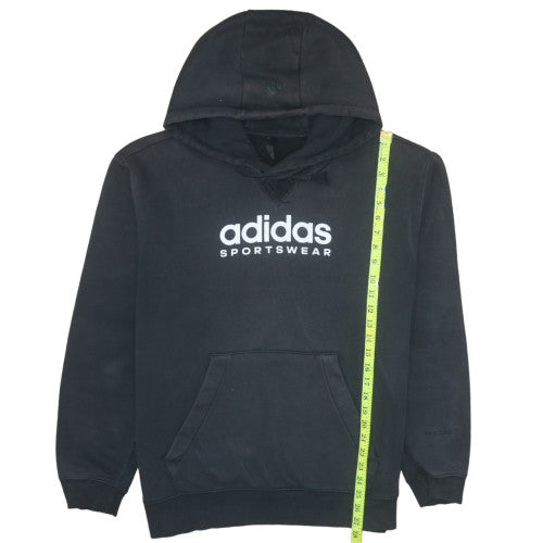 Adidas Men's Black Pullover Hoodie L Sportswear Fleece