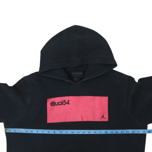 Jordan Men’s Black XL Pullover Hoodie Quai54 Graphic Sportswear