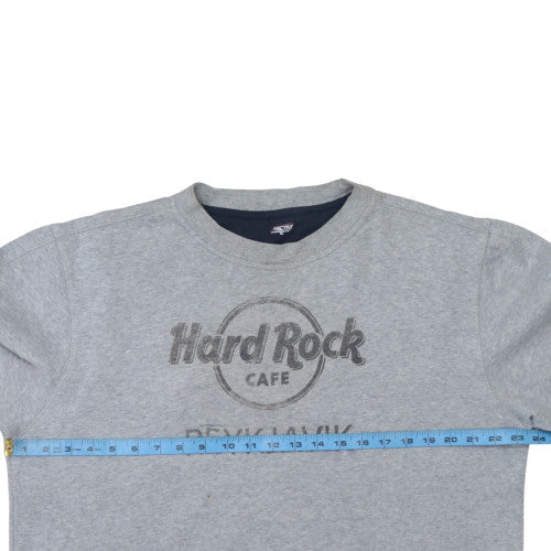 Cedarwood State Men's Grey Hard Rock Cafe Reykjavik XL Sweatshirt