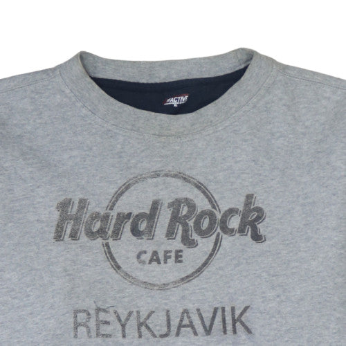 Cedarwood State Men's Grey Hard Rock Cafe Reykjavik XL Sweatshirt
