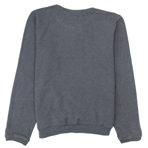 Nike Women’s Grey Pullover Sweatshirt M Cotton Blend