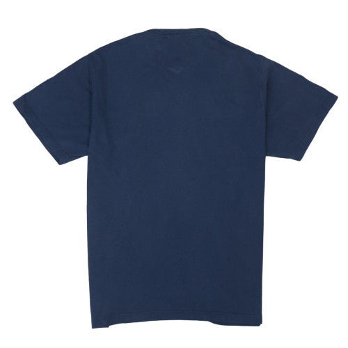 Nike Men's Navy Blue V-Neck Short Sleeve Cotton T-Shirt Size L
