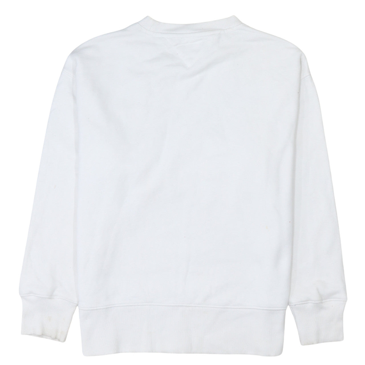 Tommy Jeans Men's White M Crew Neck Pullover Sweatshirt