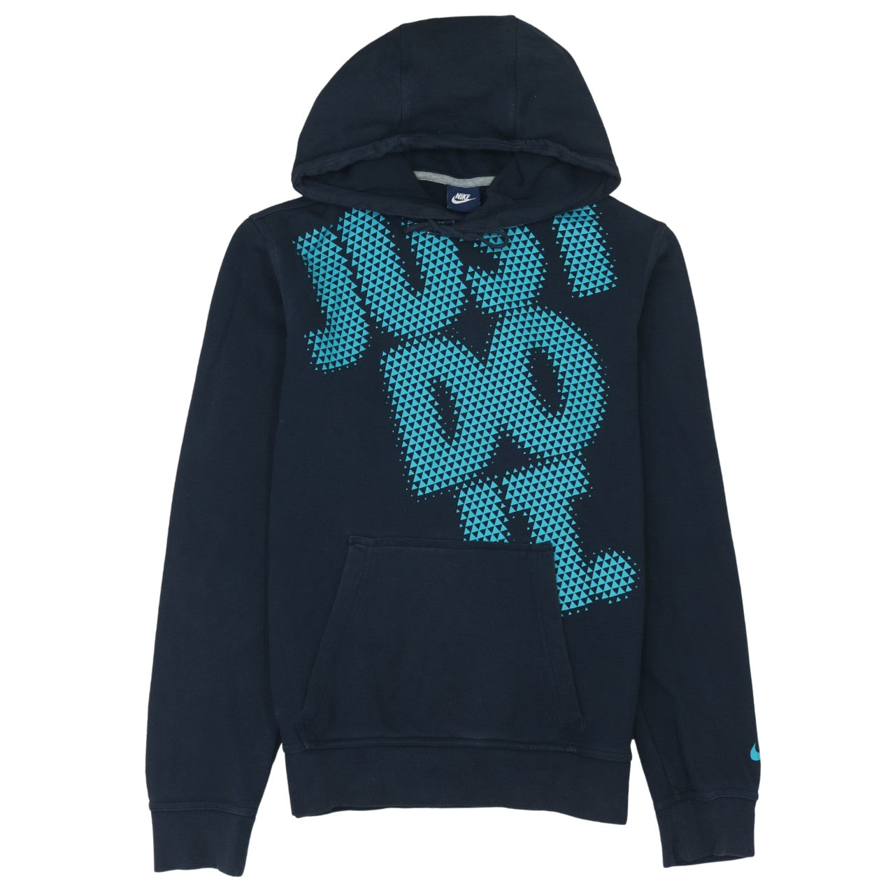 Nike Men's Blue Graphic Pullover Hoodie Size S