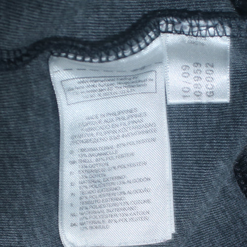 Adidas Men's Black Full Zip Hoodie L Sportswear Sweatshirt