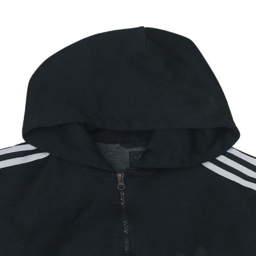 Adidas Men's Black Full Zip Hoodie L Sportswear Sweatshirt