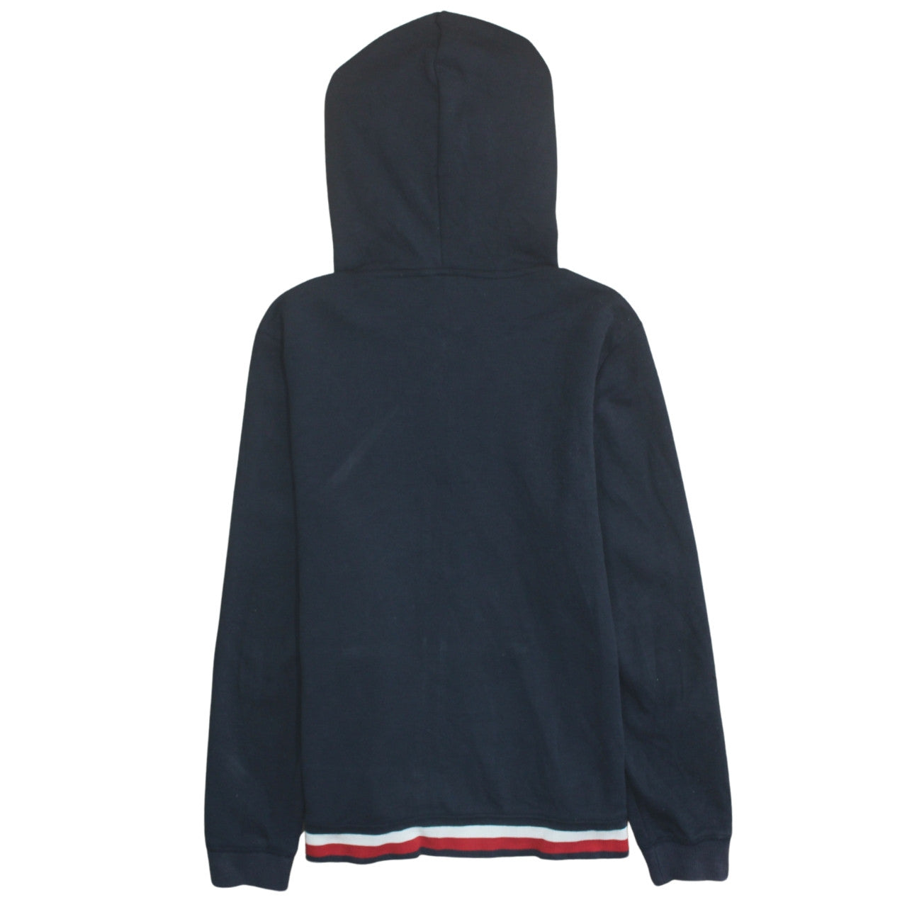 Tommy Hilfiger Men's Blue Full Zip Hoodie Size L Classic Logo