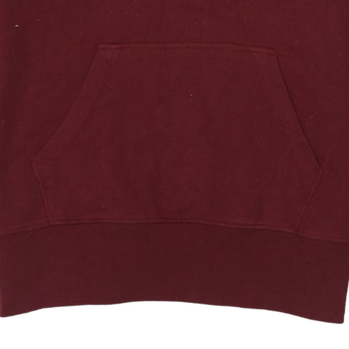 Levi's Women's Burgundy Pullover Hoodie XS Cotton Blend Casual