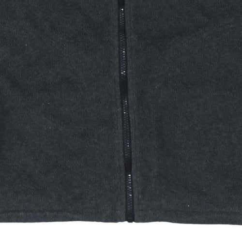 The North Face Men's Black Fleece Full Zip Jacket Size S