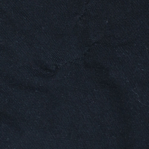 G-Star Raw Women's Black Cotton Crew Neck T-Shirt Size M