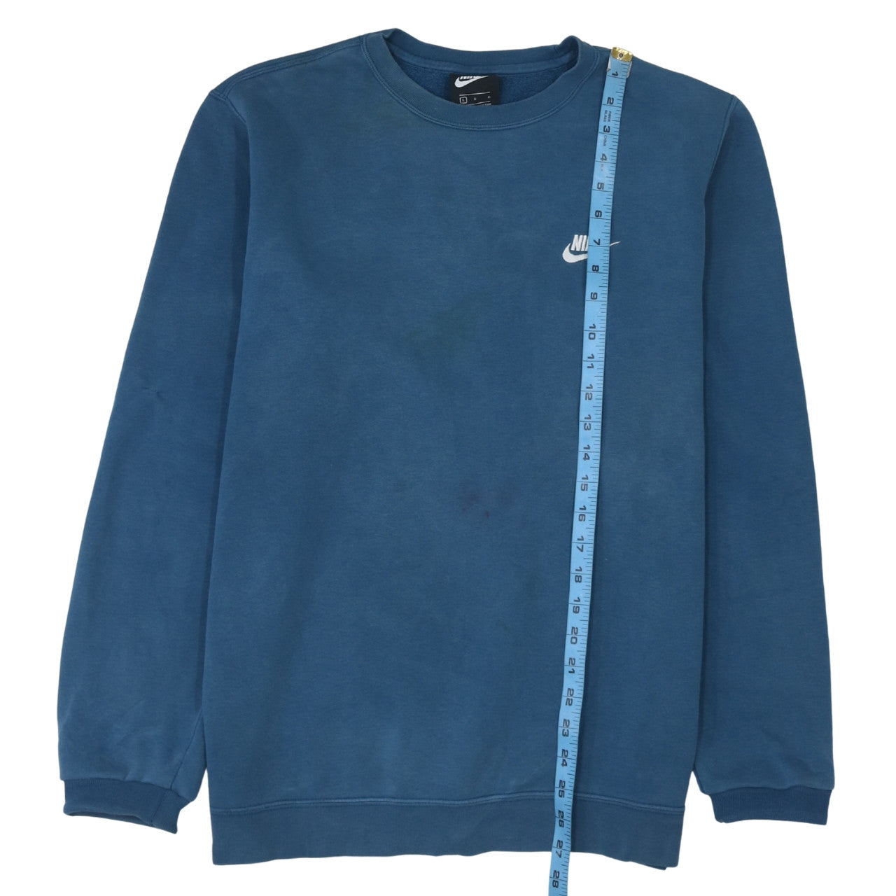 Nike Men's Blue Pullover Crew Neck Sweatshirt Size L