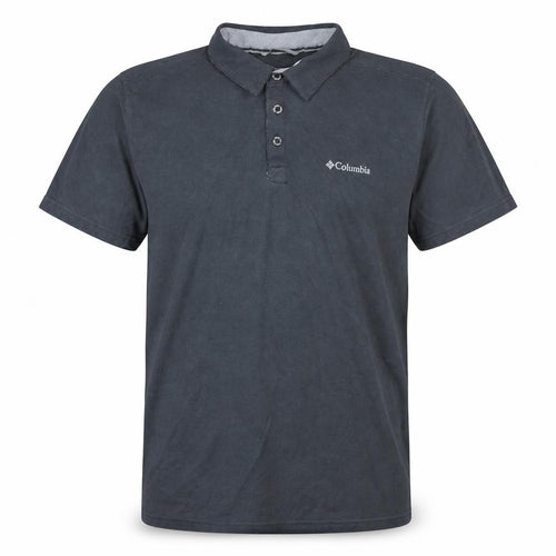 Columbia Men's Black M Polo Shirt Regular Fit Short Sleeve