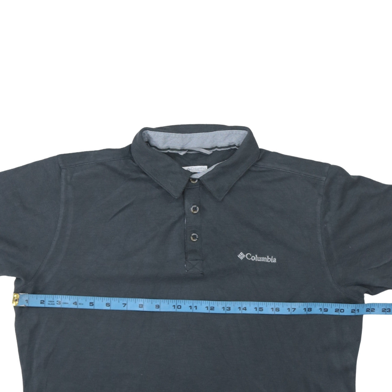 Columbia Men's Black M Polo Shirt Regular Fit Short Sleeve