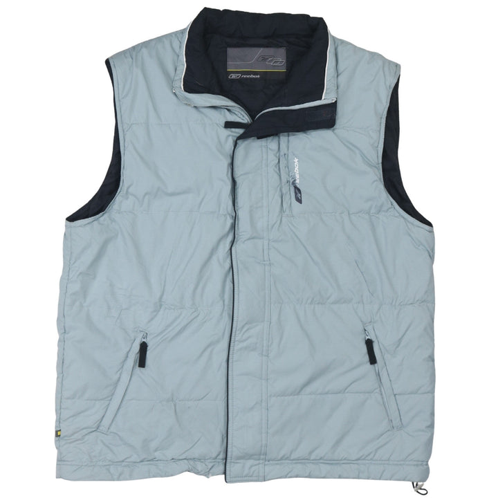 Reebok Men’s Grey L Bodywarmer Padded Sports Vest