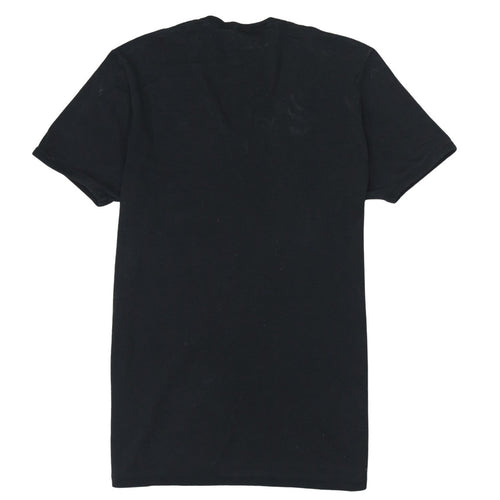 G-Star RAW Men's Black V-Neck Cotton T-Shirt Size M
