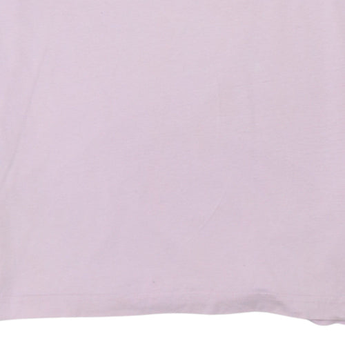 G-Star Men’s Pink RAW Denim 3301 Graphic Print Cotton T-Shirt M