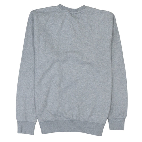 Nike Men's Grey Graphic Logo Pullover Sweatshirt Size S