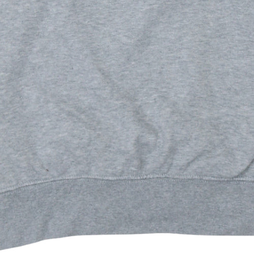 Nike Men's Grey Graphic Logo Pullover Sweatshirt Size S