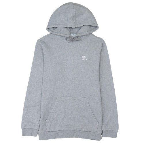 Adidas Men's Grey Pullover Hoodie Sweatshirt Size M
