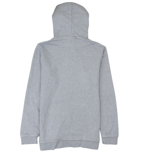 Adidas Men's Grey Pullover Hoodie Sweatshirt Size M