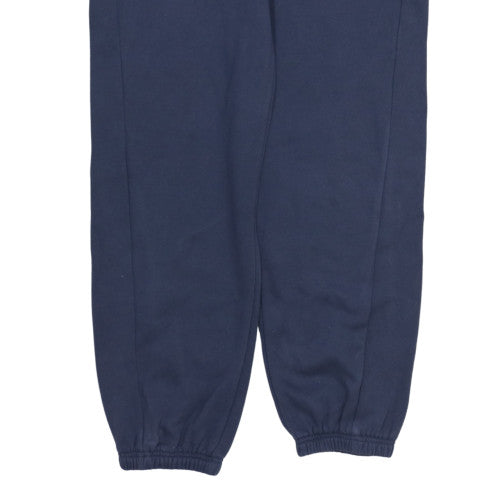 Adidas Boys Blue Jogger Trousers 13-14 Years Cotton Fleece Sweatpants