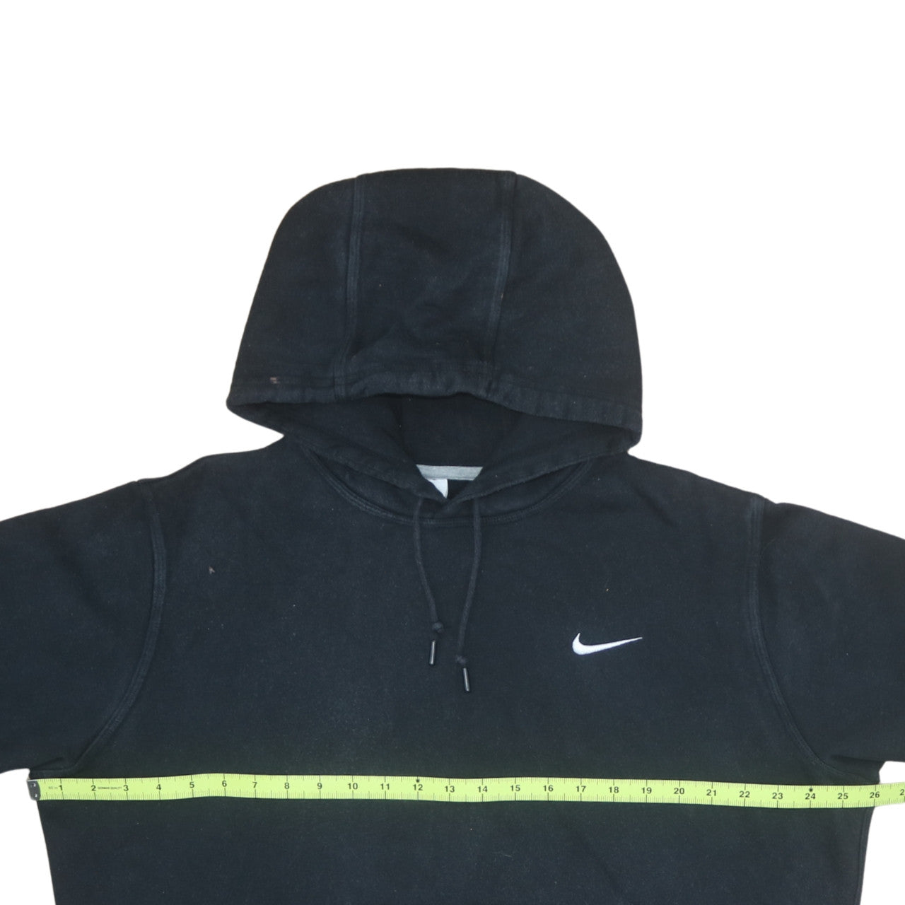 Nike Men's Black XL Pullover Hoodie with Logo and Kangaroo Pocket