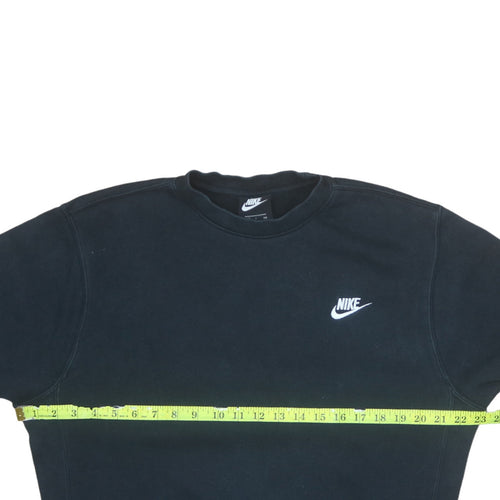 Nike Men's Black Crew Neck Pullover Sweatshirt Size S