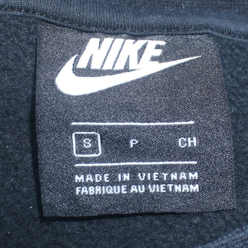 Nike Men's Black Crew Neck Pullover Sweatshirt Size S