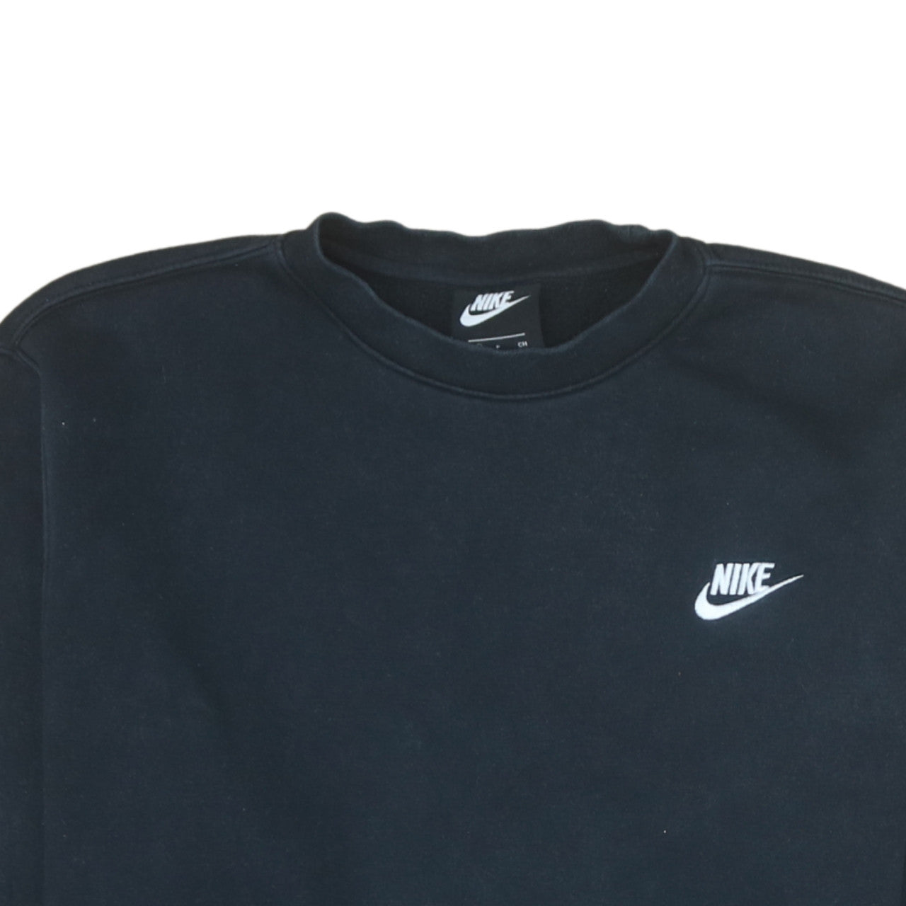 Nike Men's Black Crew Neck Pullover Sweatshirt Size S