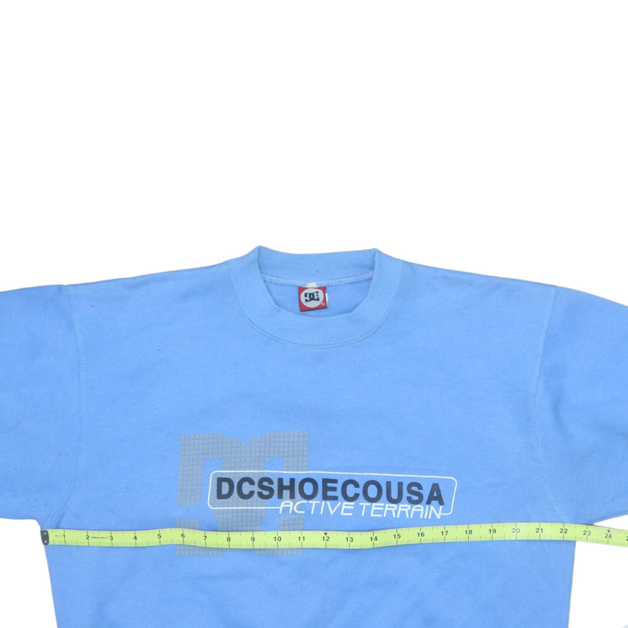 DC Shoes Men's Blue XL Crew Neck Pullover Sweatshirt