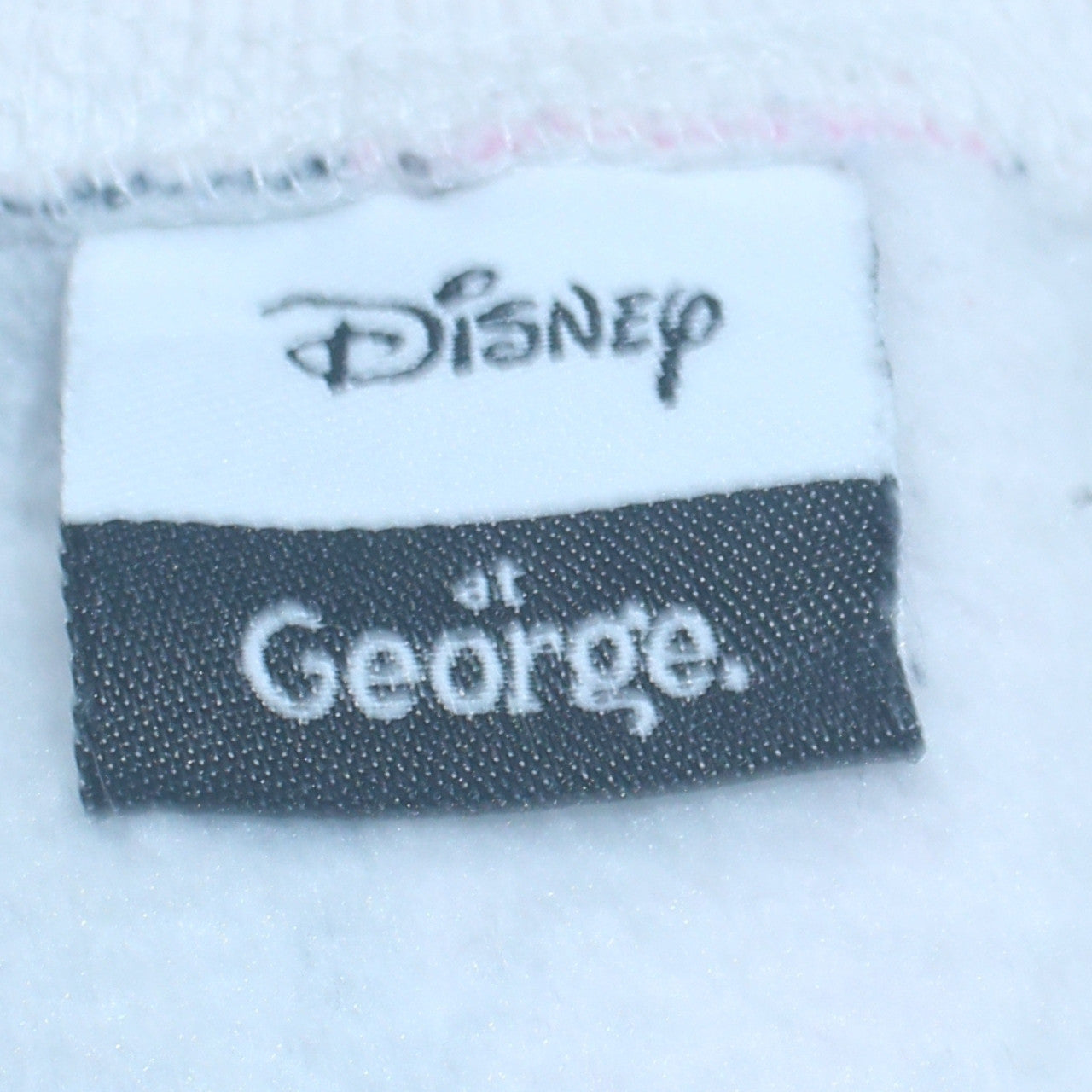 Disney at George Women White Multicoloured Pullover Sweatshirt L