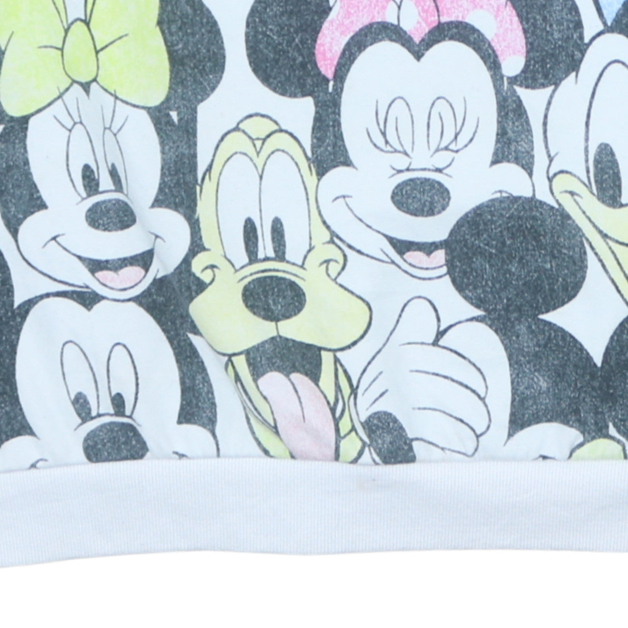 Disney at George Women White Multicoloured Pullover Sweatshirt L