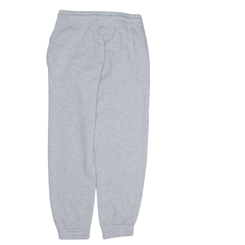 Disney Womens Grey Jogger Trousers XS Embroidered Stitch Fleece