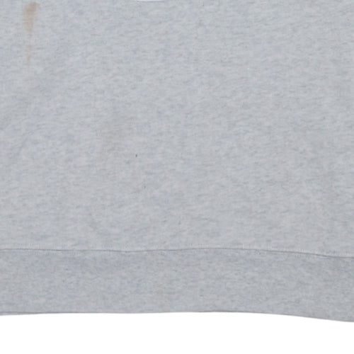 Calvin Klein Jeans Womens Grey Cotton Blend Pullover Sweatshirt Size S