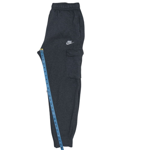 Nike Men's Black Cargo Jogger Sweatpants Small Fleece Lined