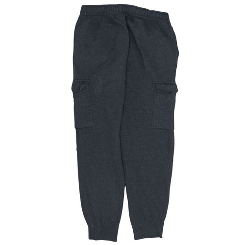 Nike Men's Black Cargo Jogger Sweatpants Small Fleece Lined