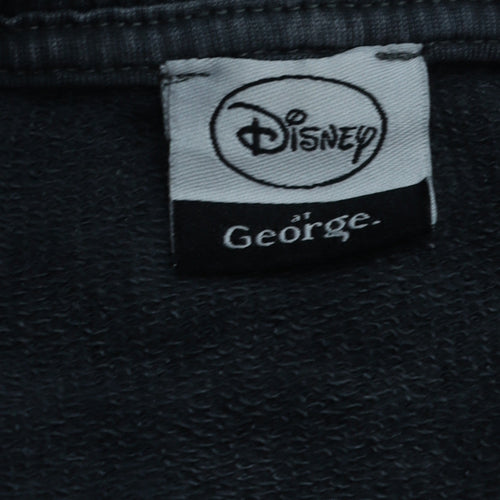 Disney at George Womens Black 2XL Mickey Mouse Pullover Sweatshirt