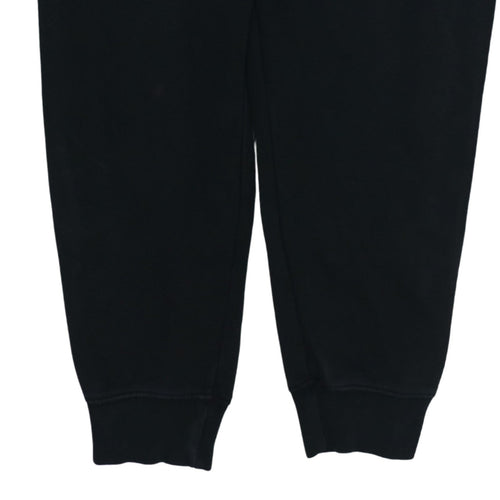 Nike Men's Black Jogger Sweatpants S Regular Fit Fleece Logo
