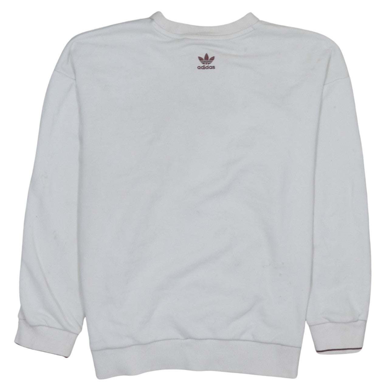 Adidas Womens White Tennis Academy Pullover Sweatshirt Size 10