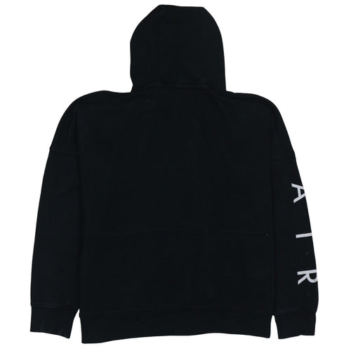 Nike Air Mens Black XL Full Zip Hoodie Fleece Sweatshirt