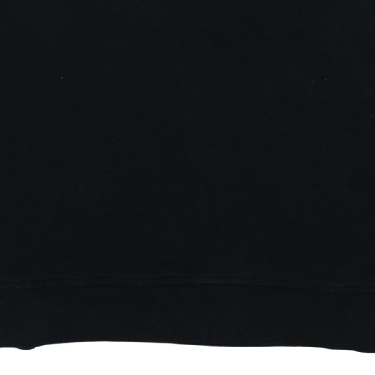 Dickies Mens Black Large Crew Neck Logo Pullover Sweatshirt