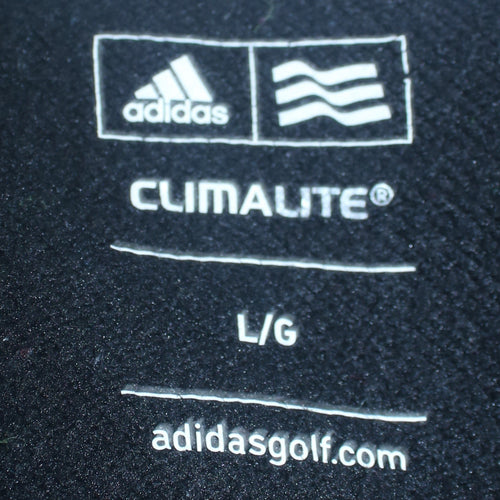 Adidas Men’s Black 1/4 Zip Climalite Golf Sweatshirt Size L