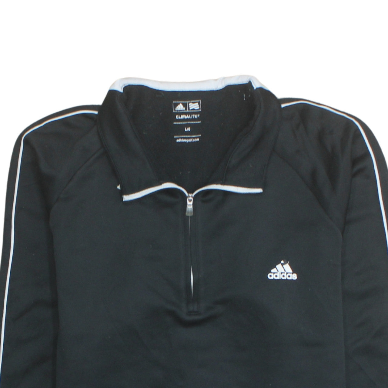 Adidas Men’s Black 1/4 Zip Climalite Golf Sweatshirt Size L