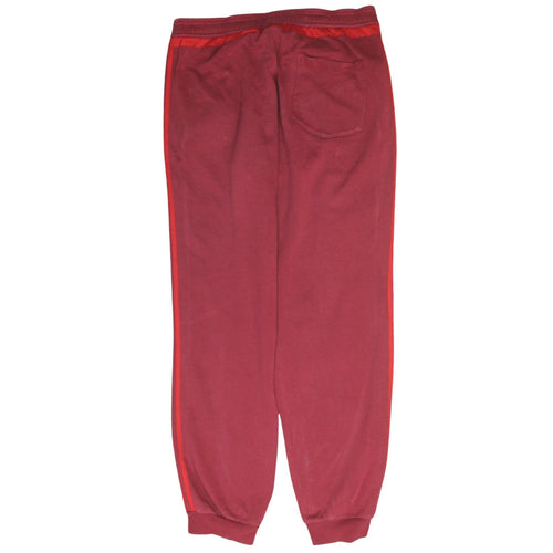 Adidas Men’s Red Bayern Munich Sweatpants L Regular Fit Fleece