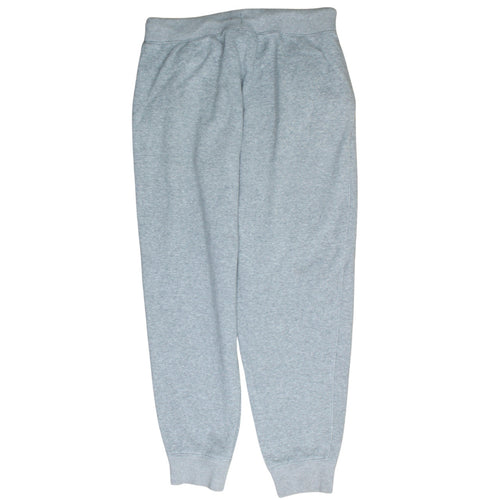 FILA Men's Grey Jogger Sweatpants L Regular Fleece Tapered