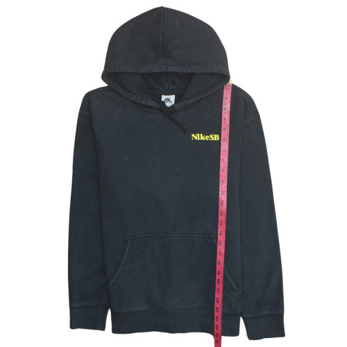 Nike SB Men's Black Pullover Hoodie Small Fleece Skate Sweatshirt