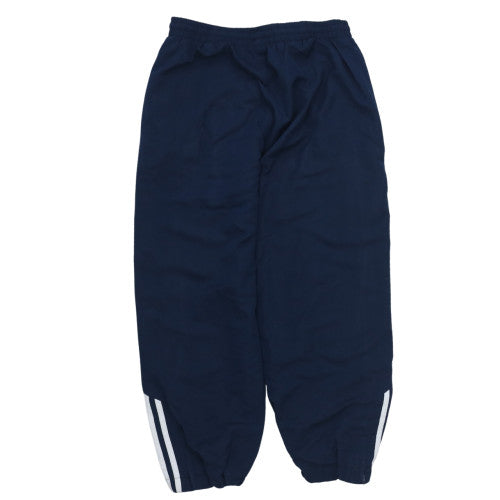 Adidas Boys Blue 13-14 Years Jogger Trousers with Elastic Waist