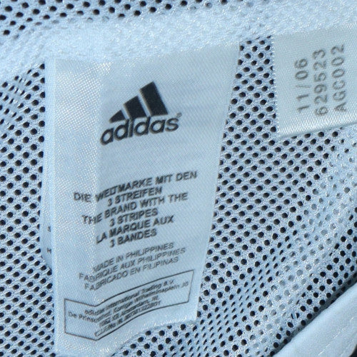 Adidas Mens White Black Medium Track Jacket Clima365 Full Zip