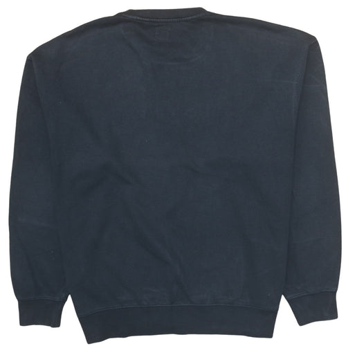 Levi's Men's Black Relaxed Fit Crew Neck Sweatshirt L